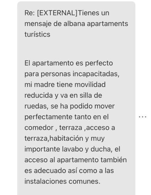 Albana Apartaments Turistics L' Escala Eksteriør billede